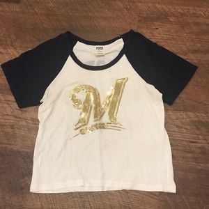 Victoria’s Secret PINK Milwaukee Brewers Top